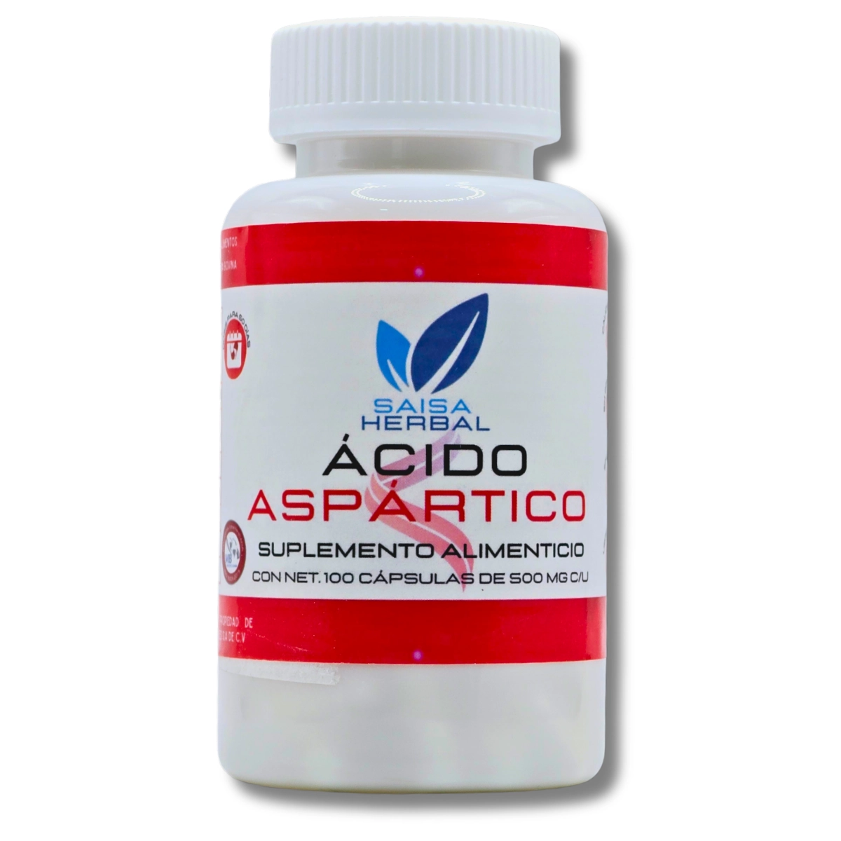 Ácido Aspártico 100 Cápsulas
