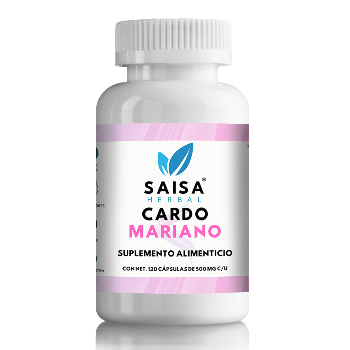 Cardo Mariano 100% Puro 120 Cápsulas Saisa Herbal