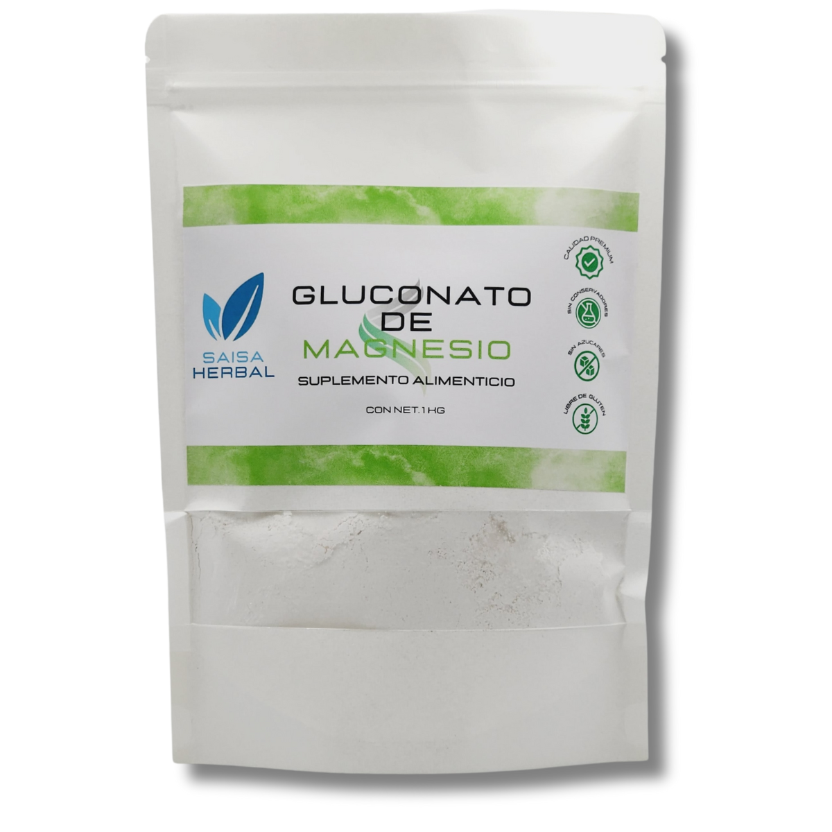 Gluconato De Magnesio Bolsa Con 1 Kg.
