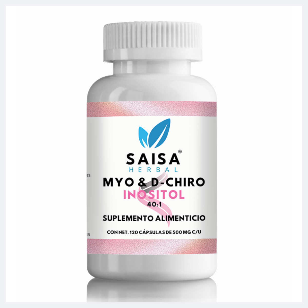 Myo Y D-chiro Inositol 40:1 De 120 Cápsulas Saisa Herbal